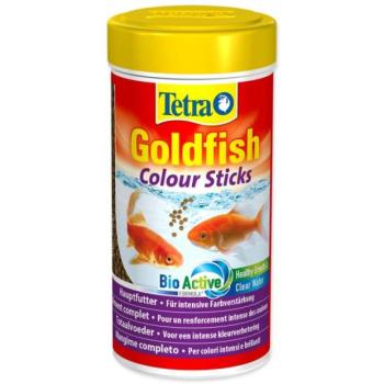 Feed Tetra Goldfish Color Sticks 250ml kép