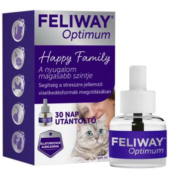 Feliway Optimum párologtató készülék és utántöltő 1 db utántöltő kép