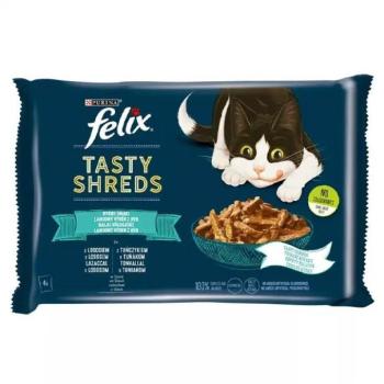 FELIX Tasty Shreds fish 4x80 g kép