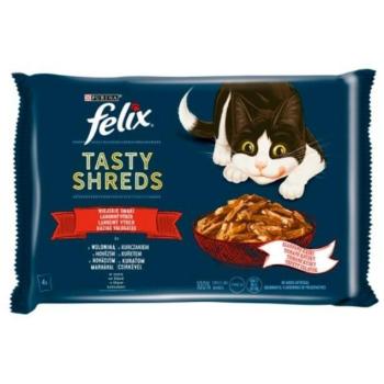 FELIX Tasty Shreds Homemade Selection in sauce 4x80 g kép