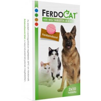 Ferdocat tabletta A.U.V. 20 tabletta kép