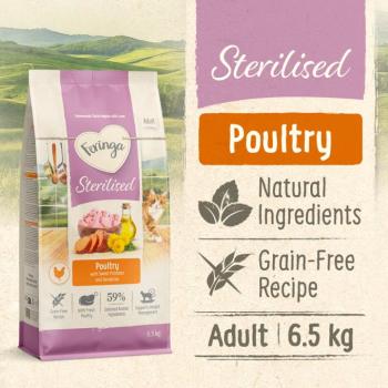 Feringa Adult Sterilised szárnyas - Új 2 x 6,5 kg