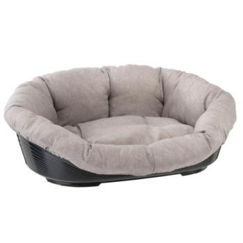 Ferplast Siesta Deluxe kutyakosár+tweed bézs ágybetét, 10-es méret kép