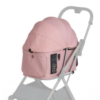 FIKAGO Napellenző + babakocsi huzat FTG2 Mist Pink kép