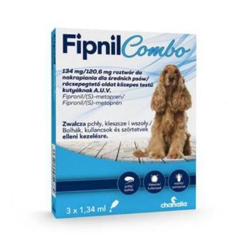 Fipnil Combo Spot On Medium Dog 10-20kg 3x1,34ml kép