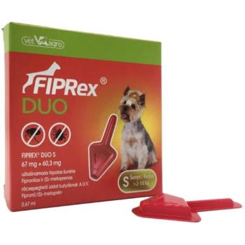 Fiprex Duo S 67 mg + 60,3 mg rácsepegtető oldat 1 db kép