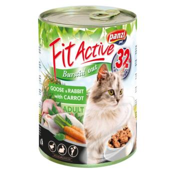 FitActive Goose & Rabbit konzerv macskáknak 415 g (308968) kép