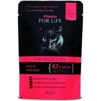 Fitmin For Life Adult beef 85 g kép