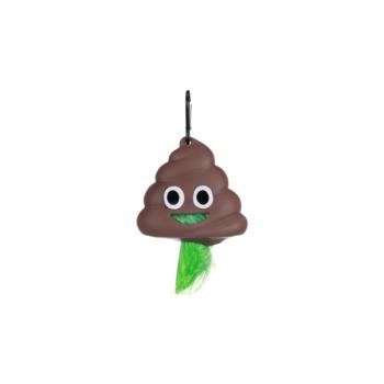 Flamingo kakizacsi tartó - kaki emoji 1 db kép