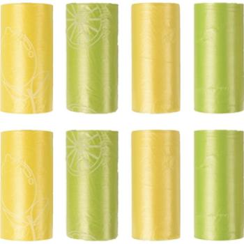 Flamingo kutyagumigyűjtő zacskó - lemon 8 x 15 db kép