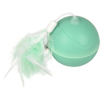 Flamingo Mechta LED labda macskajáték - 1 darab, zöld kép
