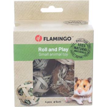 Flamingo Snuffi játéklabdák rágcsálóknak 4 db labda kép