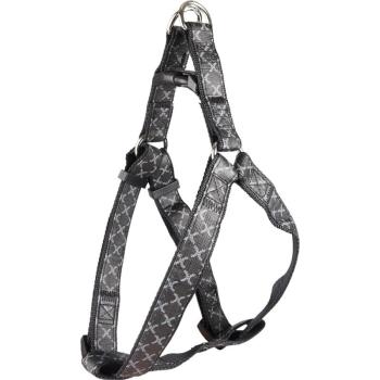 Flamingo Step & Go Odin hám - fekete 45-60 cm kép