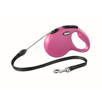 Flexi New Classic zsinóros M 5 m 20 kg pink kép