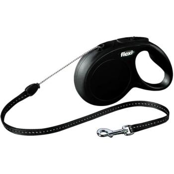 Flexi New Classic zsinóros S 8 m 12 kg fekete kép