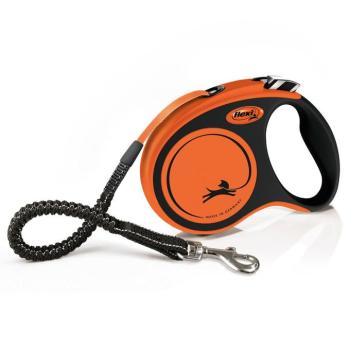 flexi Xtreme szalagpóráz kutyáknak, narancssárga, 5 m- S: 20 kg testsúlyig kép
