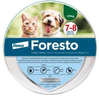 Foresto Kullancs és bolha elleni nyakörv 38 cm 8 kg-ig