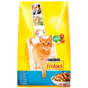 Friskies Adult salmon & vegetables 10 kg kép