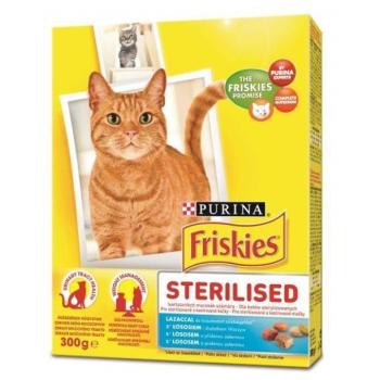 Friskies Sterilised salmon & vegetables 300 g kép