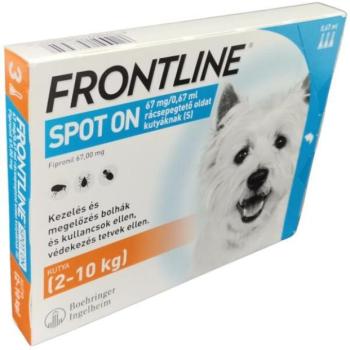 Frontline Spot On S 2-10 kg 3x0,67 ml kép