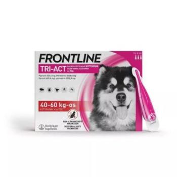 Frontline Tri-Act Rácsepegtető oldat kutyáknak 40-60kg 3X kép