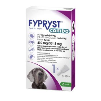 Fypryst Combo rácsepegtető oldat óriás testű kutyák számára 5 x (1 x 4,02 ml) kép
