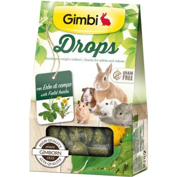 Gimbi Drops Snack mezei gyógynövényekkel 50 g kép