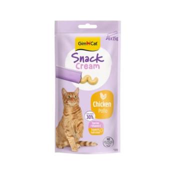 GimCat Snack Cream jutalomfalat macskáknak - csirke 6 x 15 g kép