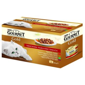 Gourmet Gold Falatok szószban multipack 12 x (4 x 85 g) kép