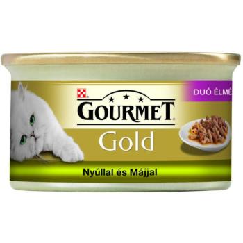 Gourmet Gold rabbit & liver 85 g kép