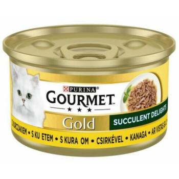 Gourmet Gold Succulent Delights chicken 85 g kép