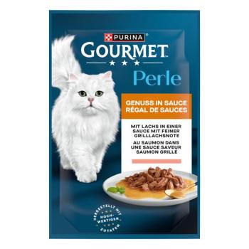Gourmet Perle szószos élvezet gazdaságos csomag 52 x 85 g - Lazac kép