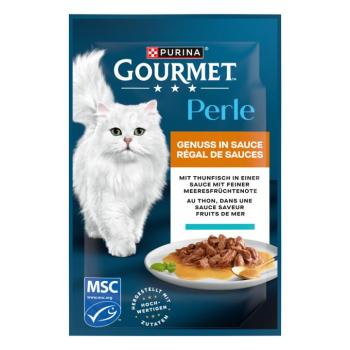 Gourmet Perle szószos élvezet gazdaságos csomag 52 x 85 g - Tonhal kép