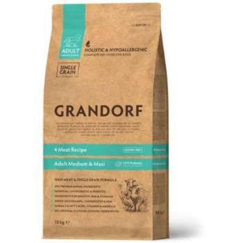 Grandorf Live Probiotic Adult Medium and Maxi 4 Meat & brown rice 10 kg kép