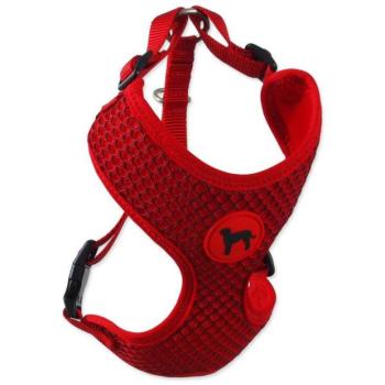 Hám Active Dog Mellow M piros 1,5x40-55cm kép