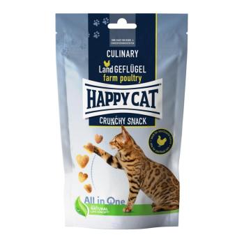 Happy Cat Culinary Crunchy Snack - baromfi 70 g kép