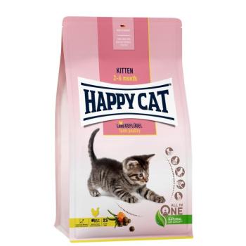 Happy Cat Kitten Land Geflügel - Baromfi 2 x 4 kg kép