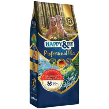 Happy&Fit Professional Plus Performance Poultry & Rice 18 kg