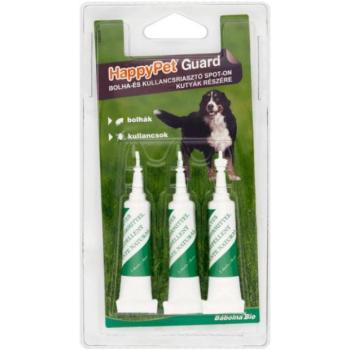 HappyPet Guard bolha- és kullancsriasztó Spot-On kutyák részére 3x5 ml kép