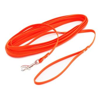 Heim BioThane® hosszú póráz kutyáknak, élénk narancssárga, 5m hosszú, 13mm széles kép