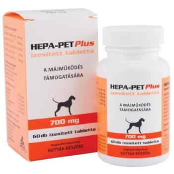 Hepa-Pet Plus 700 mg tabletta 60 db kép