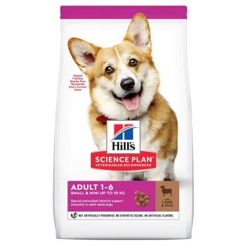 Hill's Science Plan Adult Small & Mini száraz kutyatáp, bárány és rizs 6 kg kép