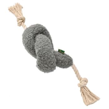 HUNTER Madrid kutyajáték kötéllel, szürke, H: 59cm, kutyáknak kép