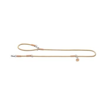HUNTER Malia állítható vezetőpóráz kutyáknak, bézs/natúr, H 200cm, Sz 10mm kép
