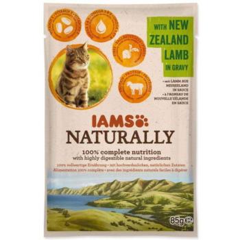 Iams Naturally New Zealand lamb in gravy 85 g kép