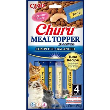 Inaba Cat Churu Meal Topper nedves macskaeledel - tonhal 4 x 14 g kép