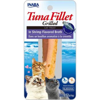 INABA Cat Grilled Tuna Fillet - garnélarákos lében 15 g kép