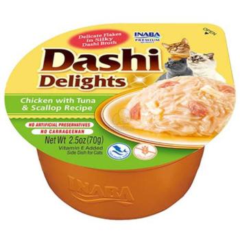 Inaba Foods Dashi chicken, tuna & scallop in sauce 70 g kép