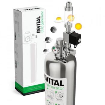 INVITAL CO2 generátor éjszakai kikapcsolással 2 literes palackkal kép