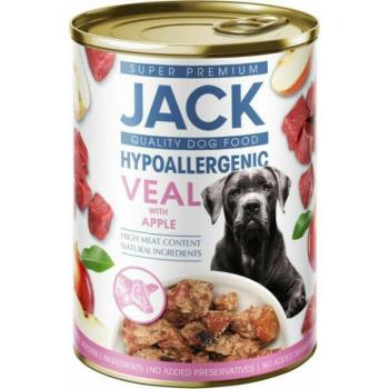 Jack Hypoallergenic páté Veal & Apple 400 g kép